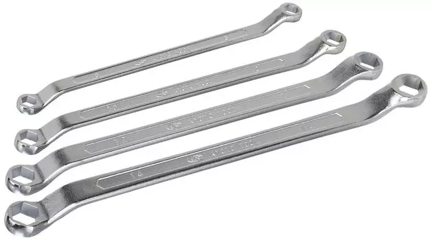 Kyoto Machinery Tools Hex Box Wrench Set of 4 M274 (KTC)
