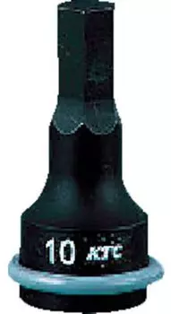 Kyoto Machinery Tools Hexagon Bit BTP306P Dimensions across 6 x Drive x Total 45mm for impact 1 piece (KTC) flats angle 9.5 length wrench,
