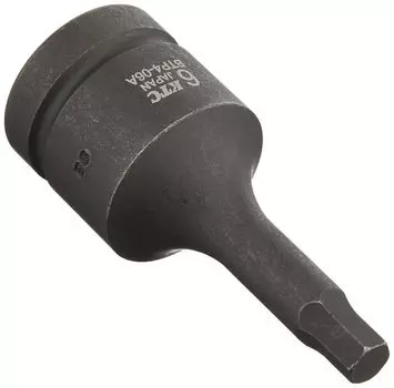 Kyoto Machinery Tools Hexagon Wrench for Impact Wrench (KTC) 12.7sq. BTP4-06AP
