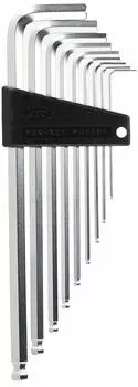 Kyoto Machinery Tools High Grade Ball Point L Type Long Hex Wrench Set 9 Pieces HLD2509 (KTC)