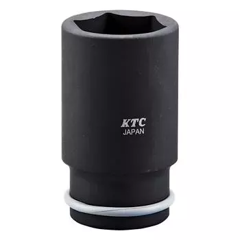 Тонкая головка ударного гайковерта Kyoto Machinery Tools 46 мм со штифтом и кольцом (КТК) 19,0 мм (3/4 дюйма) (Глубокая стена) БП6Л-46ТП