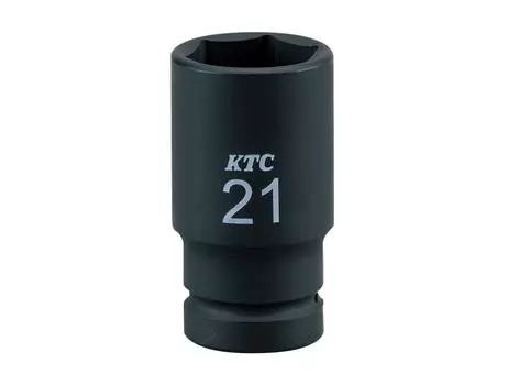 Kyoto Machinery Tools Impact Wrench Socket Thin Wall (KTC) [12.7sq] Semi-Deep BP4M-21T