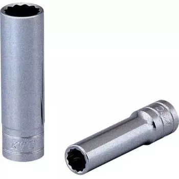 Kyoto Machinery Tools (KTC) 9.5mm (3/8 inch) Deep Socket (Dodecagonal) 22mm B3L22W