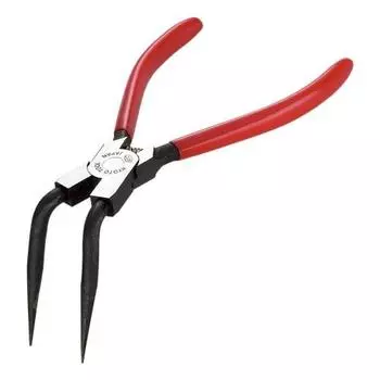 Kyoto Machinery Tools (KTC) Curved Long Snap Ring Pliers for Holes SCP-172LL