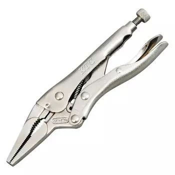 Kyoto Machinery Tools Locking Pliers Long Nose Wire 225LN (KTC) (With Cutter)
