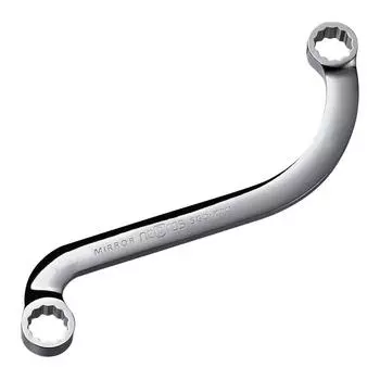 Kyoto Machinery Tools Nepros box wrench (KTC) S-shaped NM12-10 серебряный