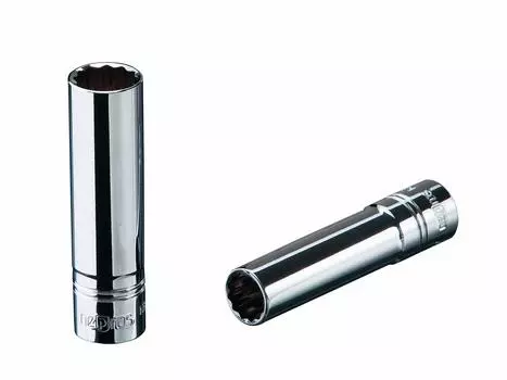 Kyoto Machinery Tools Nepros Deep Socket (KTC) 6.3sq. (Dodecagonal) NB2L-1/4W NB2L-1/4W