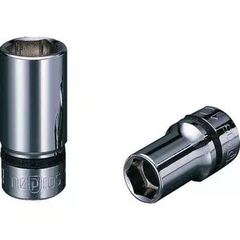 Kyoto Machinery Tools Головка Nepros Шестигранная 12 x Привод (КТК) NB3M-12 Размер Угол 9,5 мм