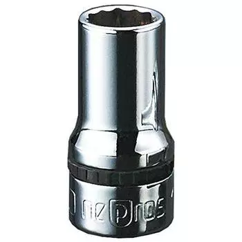 Kyoto Machinery Tools Nepros Socket (KTC) 9.5mm (3/8 inch) Semi-Deep (Dodecagonal) NB3M-14W