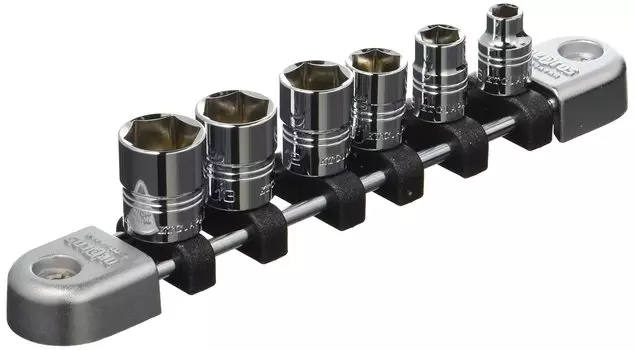 Kyoto Machinery Tools Nepros Socket Set 6 Piece Hexagonal Shape NTB206A (KTC) 6.3SQ