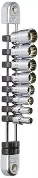 Kyoto Machinery Tools Nepros Socket Set 8 Piece Hexagonal Shape NTB2M08WA (KTC) 6.3SQ Semi-Deep