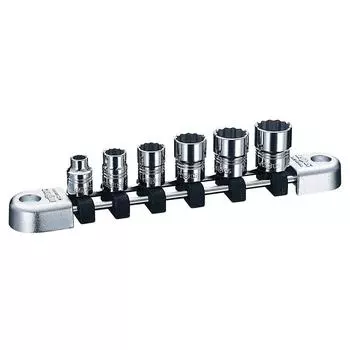 Kyoto Machinery Tools Nepros Socket Set NTB206WA Drive 6 pieces 1 set (KTC) Angle 6.3mm