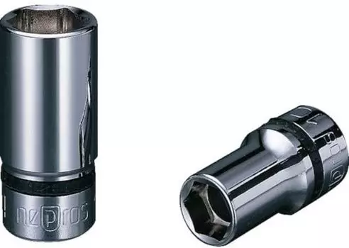 Kyoto Machinery Tools Nepros Socket Wrench 17 x Drive (KTC) NB3M-17 Size Angle 9.5mm