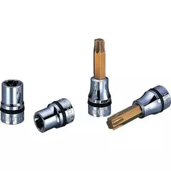 Kyoto Machinery Tools Nepros Torx Socket NQ6T40 (KTC) 9.5mm (3/8 inch)