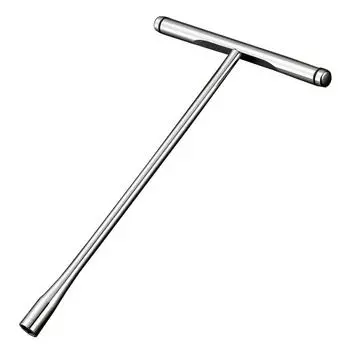 Киотский инструмент для машиностроения Nepros ключ (КТК) Т-образный NHT-10 серебряный