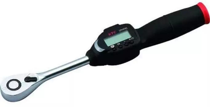 Kyoto Machinery Tools Перезаряжаемый цифровой динамометрический ключ с цифровым храповым механизмом Диапазон крутящего момента (КТК) 9.5SQ 17-85Нм GEKR085-R3