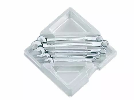 Набор гаечных ключей Kyoto Machinery Tools Profit Tool, 5 предметов TMS305 (КТК) серебряный