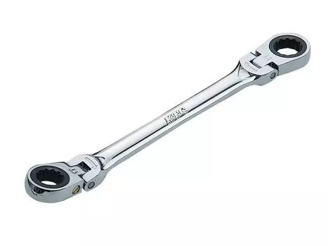 Kyoto Machinery Tools Ratchet Box Wrench Head Swing 10X12mm MR11012F (KTC) (Double Type)