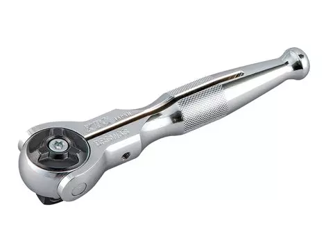 Короткая поворотная рукоятка с храповым механизмом Kyoto Machinery Tools BRSW3S (КТК) 9,5кв.м. серый