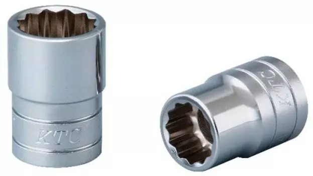 Kyoto Machinery Tools Socket 12 Square 31 x Total 43 x Drive (KTC) B4-31W-S Size Length Angle 12.7mm