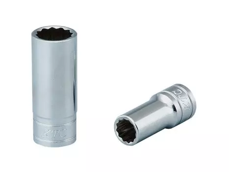 Kyoto Machinery Tools Socket 6mm B3M06W (KTC) 9.5mm (3/8 inch) Semi-Deep (Dodecagonal)