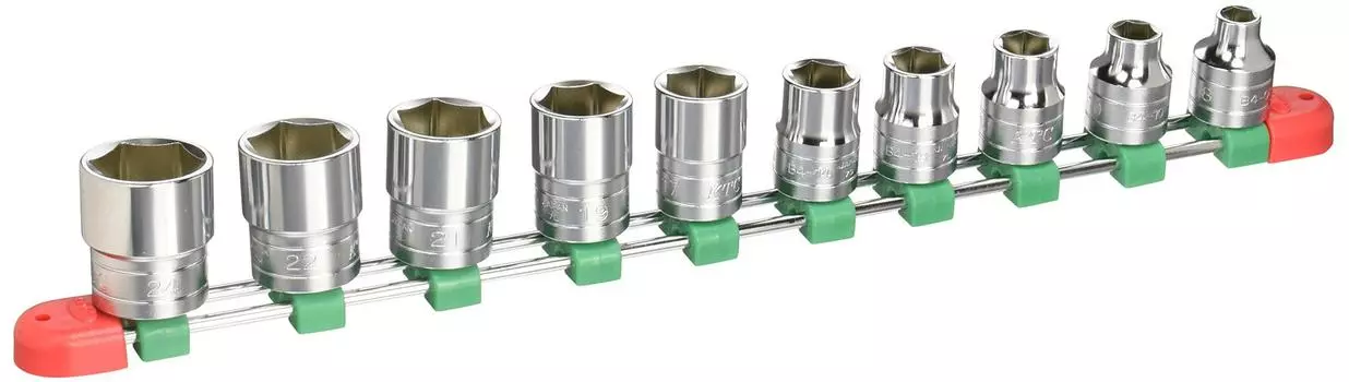 Kyoto Machinery Tools Socket Set TB410E Drive 10 Pieces 1 Set (KTC) Angle 12.7mm