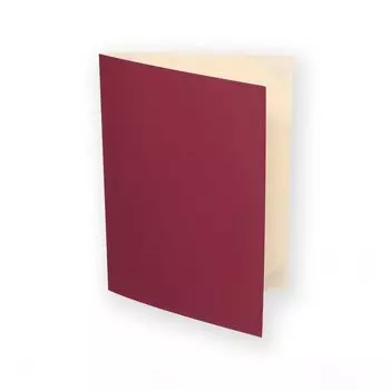 Kyoto Marutaya Certificate Holder A4 Paper Cover Dark Red 1 Piece Storage Dark Paper Solid 4 Half [A4 + Pieces]
