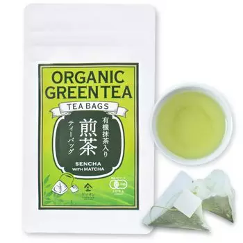 KYOTO Sencha Tea Bag with Organic Matcha Cold Brew Organic Green Tea Domestic Organic Organic Green Tea Tea Sencha with Matcha Matcha Organic Matcha