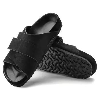 Kyoto Strap Sandals Suede Exquisite Unisex Kyoto 1022317 Regular Black [Birkenstock] EU36(23.0cm) чёрный