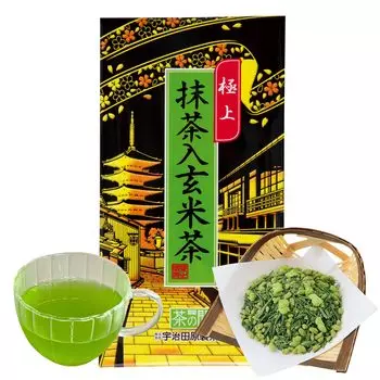 Kyoto Ujitawara Tea Plant Green Tea Tea Leaves Japanese Tea Tea Genmaicha Premium Matcha Genmaicha 100g 777