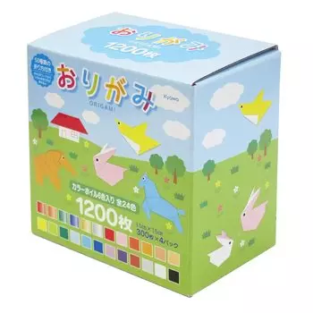 Kyowa Shiko Origami 15 см квадрат 24 цвета 1200 листов 010741