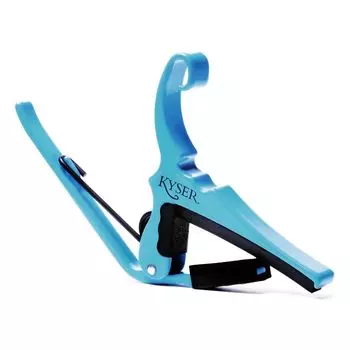 Kyser KGJPFBA Fuji Blue CAPO, японский каподастр ограниченной расцветки, вдохновленный Fuji QUICK-CHANGE Mt.