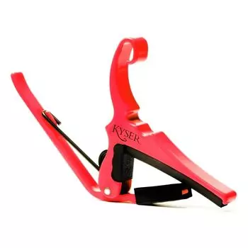 Kyser KGJPKRA Kabuki Red CAPO Японский каподастр ограниченной расцветки, вдохновленный Кабуки QUICK-CHANGE красный