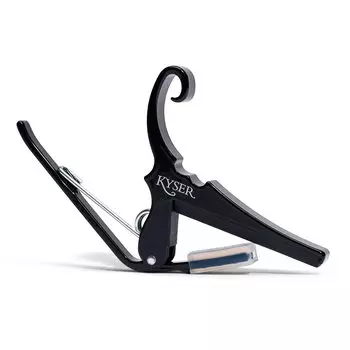 Kyser Quick Change Capo для KGCB Tast, классическая/фламенко гитара, черный,