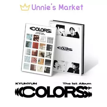 KYUHYUN - COLORS фотокнига версия. / Первый альбом + Бесплатный подарок YES24 POB