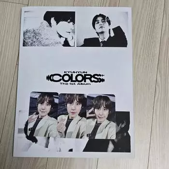 Kyuhyun Regular Colors Photobook Ver. 1 Set Of Unopened+beauty Fear
