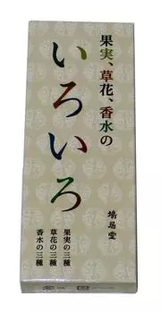 Kyukyodo 9 2 pieces incense stand included incense, types, each, 6cm,