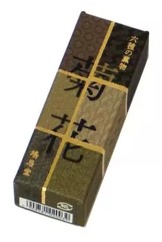 Благовония Кюкёдо шесть видов благовоний хризантем 20 штук 6 см жёлтый