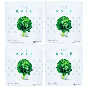 Kyusai Green Juice Kale Молочнокислые бактерии в порошке 420 г 30 дней Оптовая закупка 4 пакетов (приблизительно. поставка)