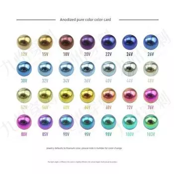Kyushu Puncture Medical Titanium Alloy Straight Needle D-Type Earrings Punk Pointed Cone Pendant Ear Ring Ear Studs Anti-Allergy Jewelry [Pure color Color Card] Note V Number
