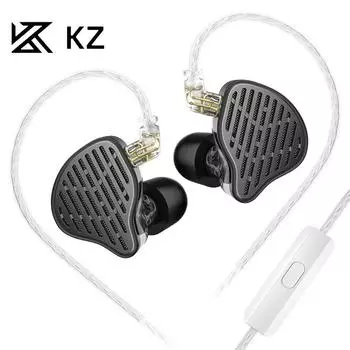 KZ-PR2 Пленочная гарнитура HIFI Высококачественные сменные наушники-вкладыши для планшетов without MIC чёрный