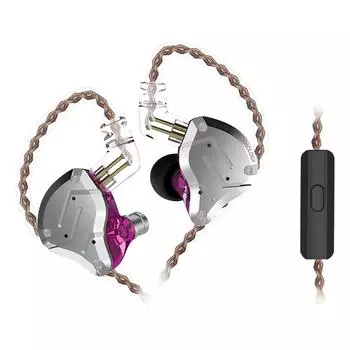 KZ ZS10 Pro 3,5 мм проводные наушники-вкладыши 1DD + 4BA гибридные Hi-Fi музыкальные наушники спортивная гарнитура 2-контактный No Mic золотой