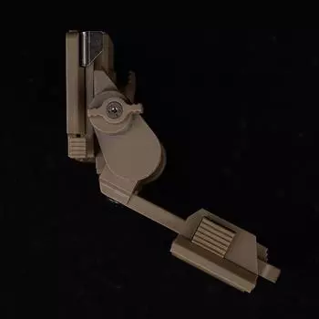 L4G24 Крепление на шлем NVG Складное крепление для очков ночного видения Шлем Стент Нейлоновое крепление на шлем для очков PVS15 PVS18 PGPNVG18 чёрный