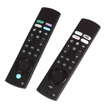 L5B83G Voice Fire Remote Совместимость с Insignia Toshiba и Pioneer Smart Tv с 4 ярлыками Prime Video Netflix Disney+ Hulu
