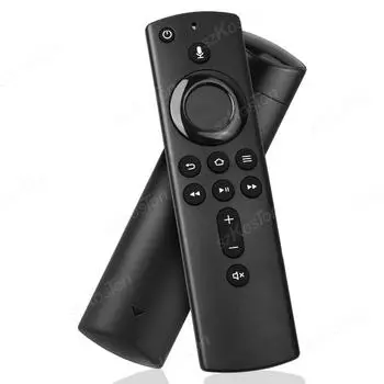 L5B83H сменный голосовой пульт дистанционного управления для AMZ Smart TV Cube 2-го и 1-го поколения, совместимый с Fire Smart TV Stick Lite 4K чёрный