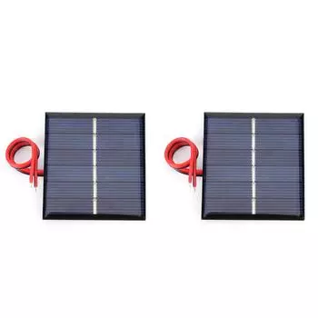 #L 0,55 Вт 3 В Маленькая солнечная панель 60 х 55 мм Зарядное устройство для фотогальванических элементов для солнечной литиевой батареи