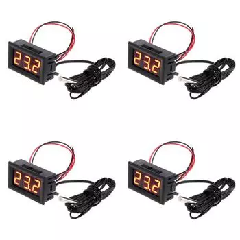 #L 0,56-дюймовый светодиодный цифровой модуль датчика температуры DC5-12V термометр с зондом(р