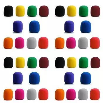 #L 10 шт. Профессиональный студийный микрофонный пенопластовый чехол для ветрозащитного экрана