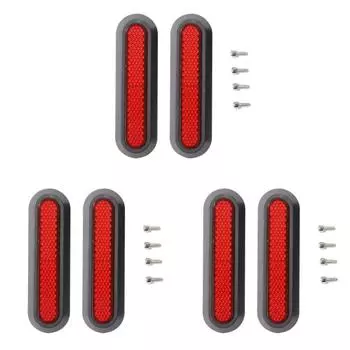 #L 2 шт. светоотражающий чехол на ступицу заднего колеса для электросамоката Pro 2 M365