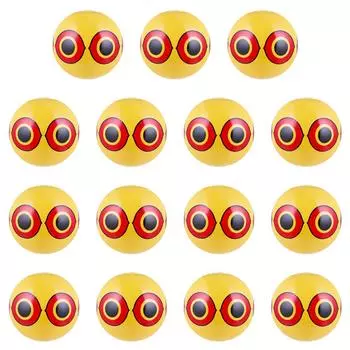 #L 40 см надувной отпугиватель птиц отпугивающие воздушные шары для глаз (желтый)